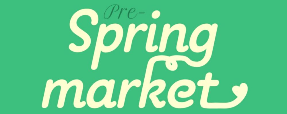 DHOLICのpre-Spring Market