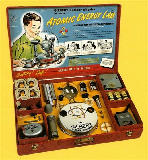 原子力研究キットのおもちゃ